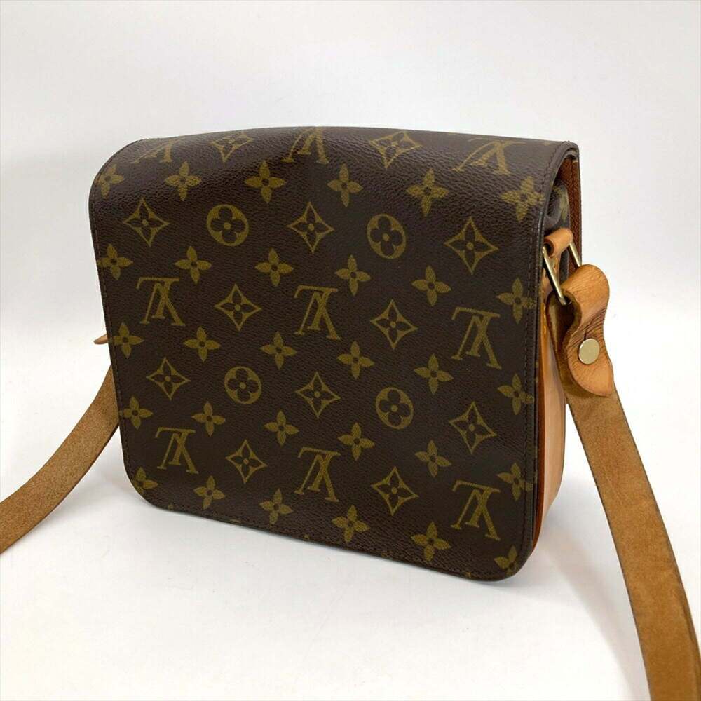 LOUIS VUITTON Brown Monogram Canvas Shoulder Bag - Picture 3 of 16